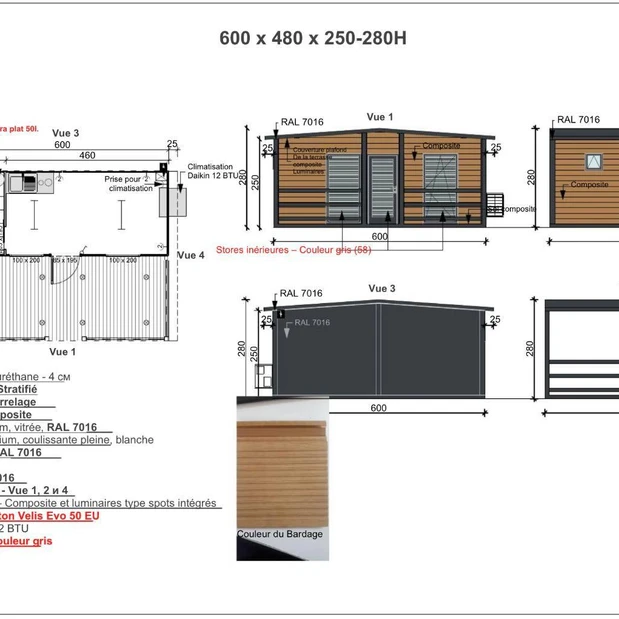 Bungalow Meublé avec Chalet de Jardin – Image 2