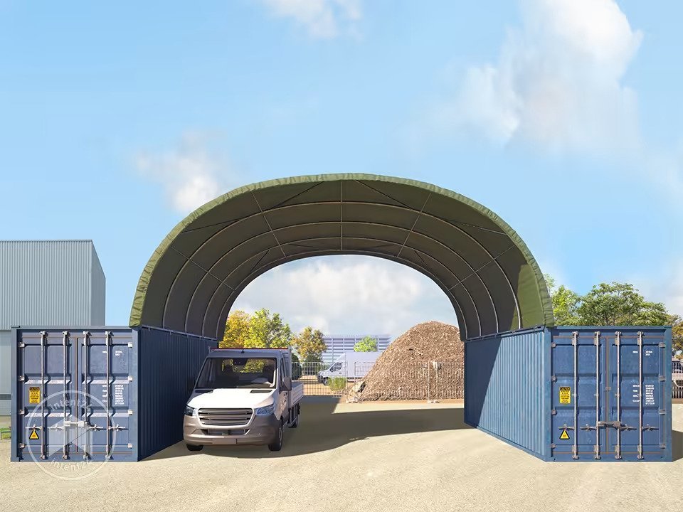 Abri sur container démontable 8×6 – Image 4