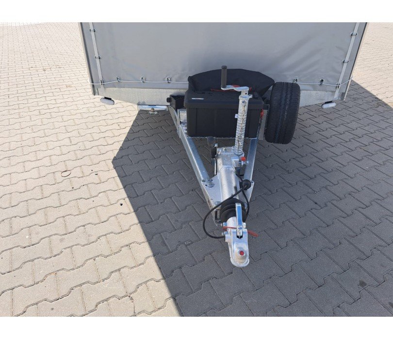 Remorque porte-voitures STIM avec rideau coulissant, PTAC 3500 kg, avec treuil électrique – Image 15