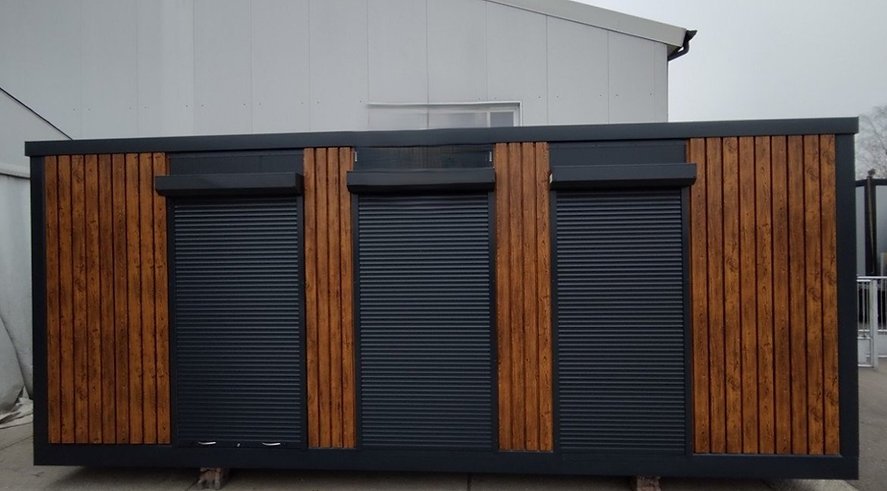 Conteneur de bureau 21 m² avec WC et kitchenette – Image 12